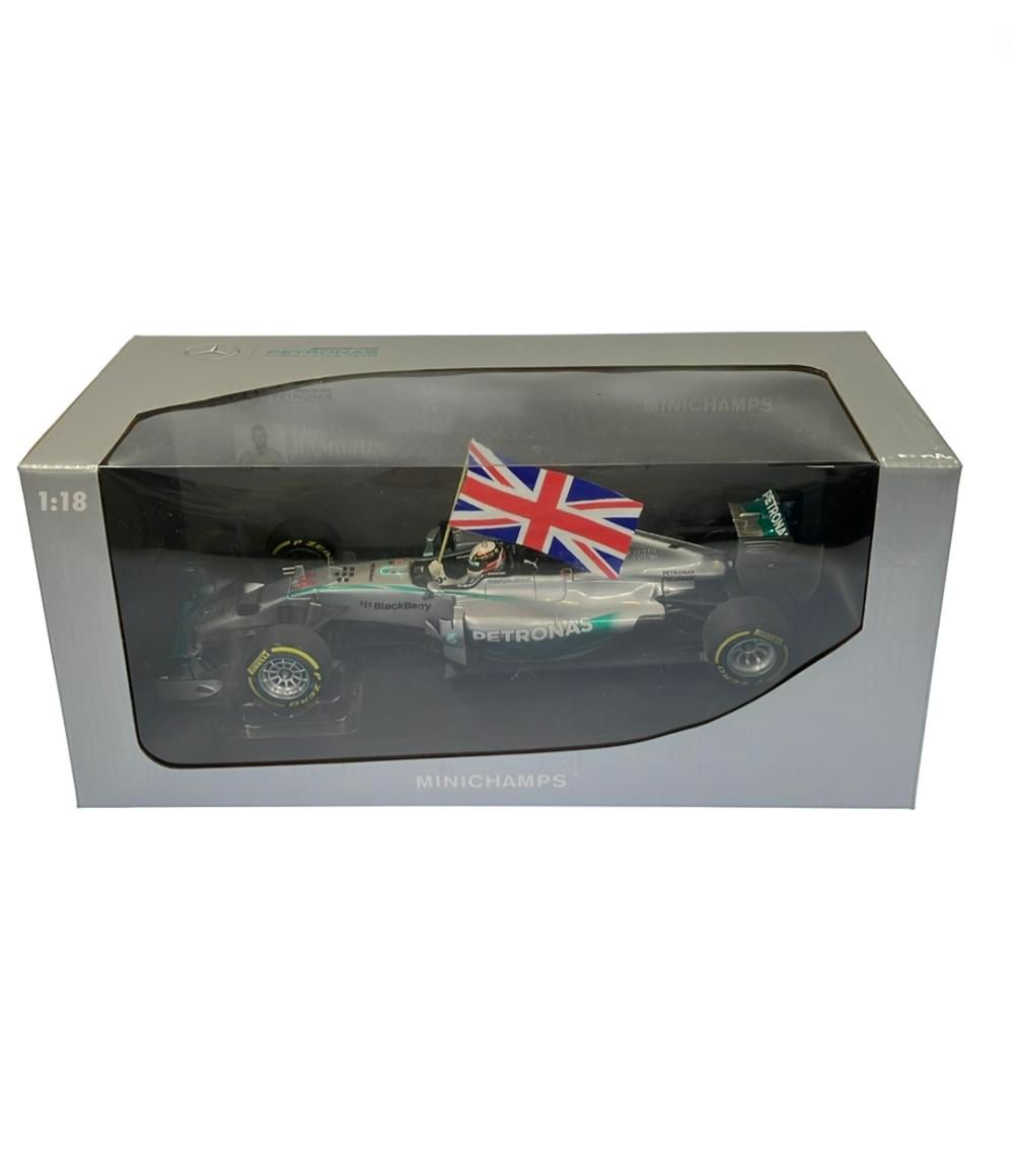 ミニチャンプス メルセデスAMG F 1 W 05ハイブリッド ルイス ハミルトン 2014年ワールドチャンピオン 18 ミニカー
