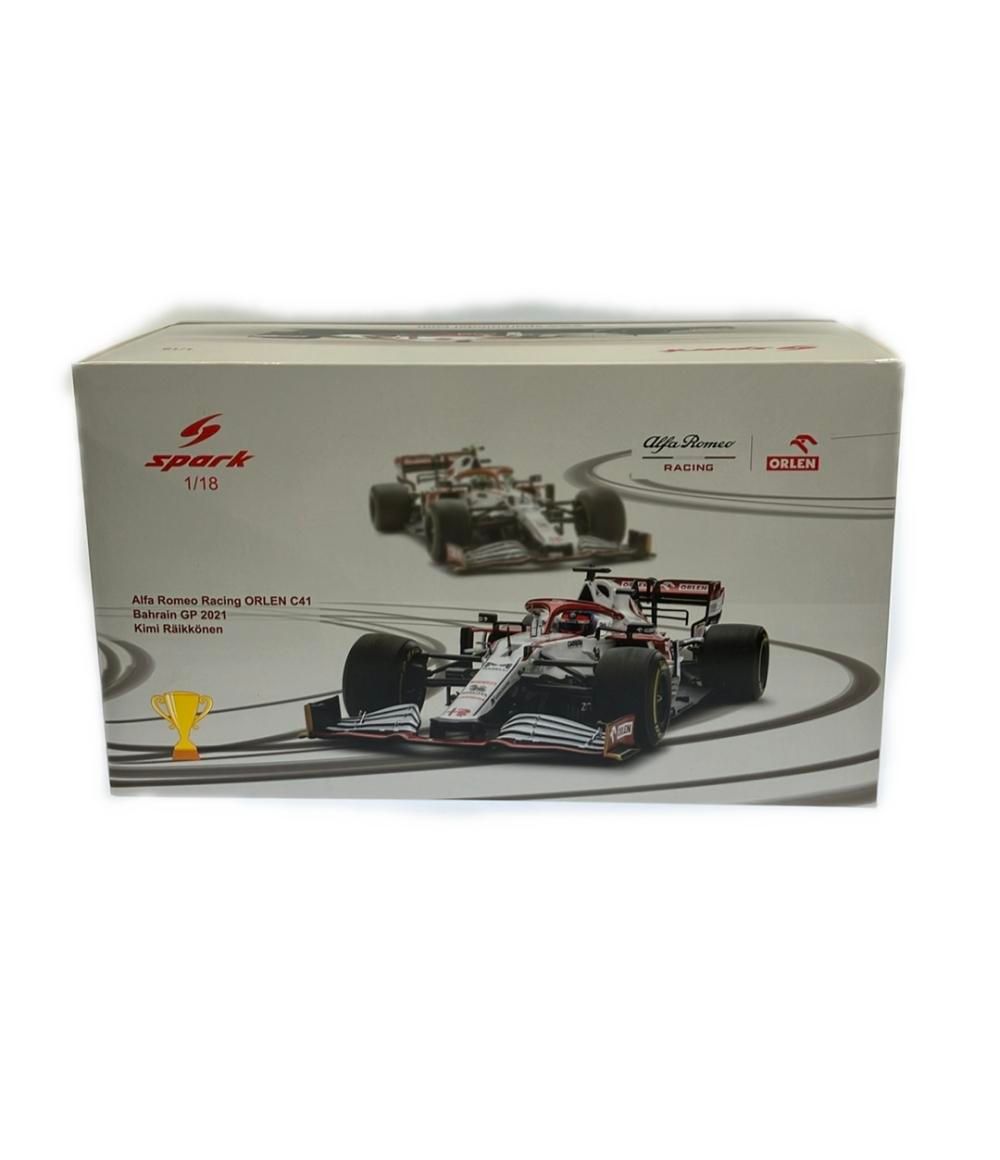 Spark アルファロメオ C 41 キミ ライコネン 2021年バーレーンGP 1|18 ミニカー
