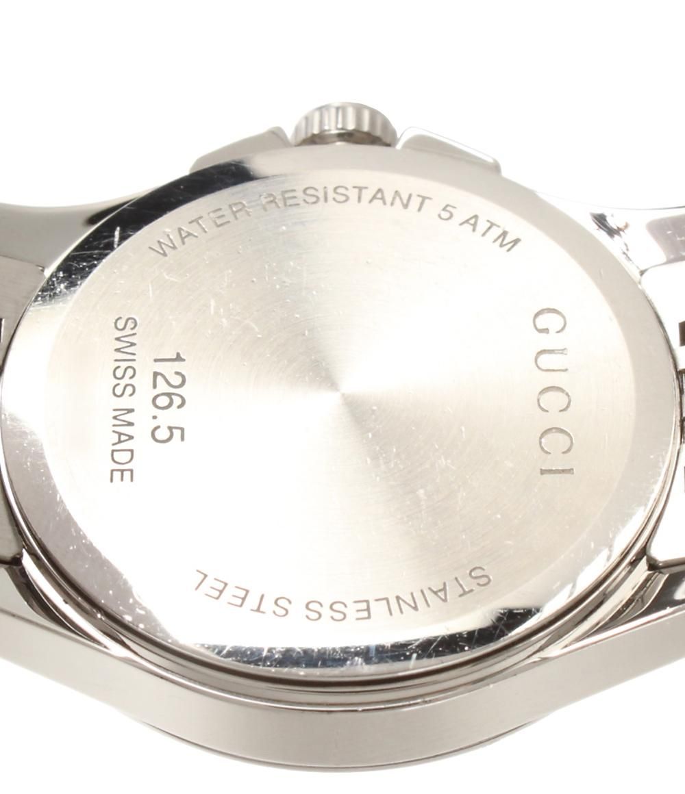  グッチ 腕時計 Gタイムレス 126.5 クオーツ ホワイト レディース GUCCI その他 時計