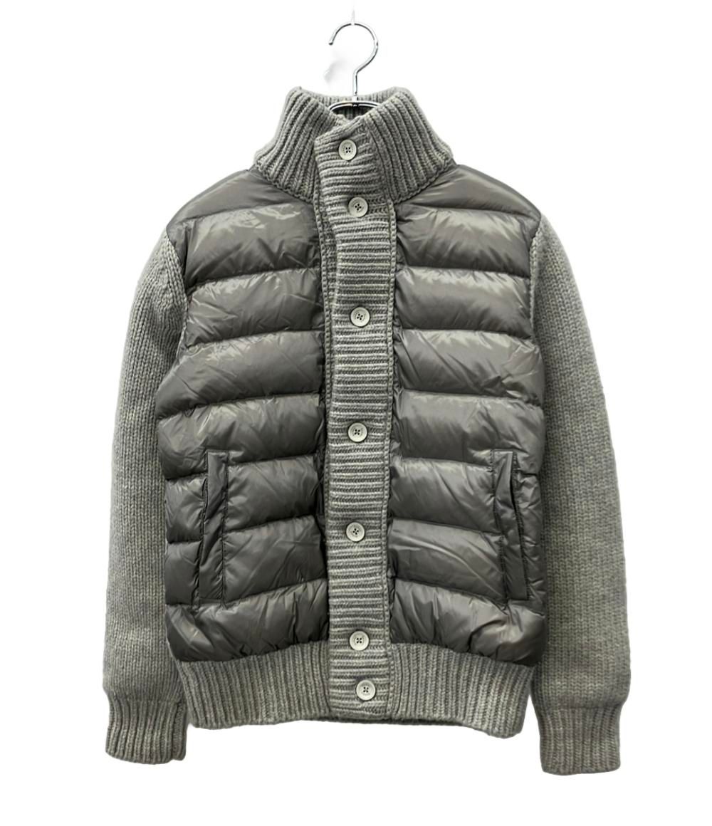 ヘルノ ブルゾン ダウンニット ナイロンゲージ ウール ハイブリッド MP 0003 U-70054-9404 メンズ SIZE 46 M Herno