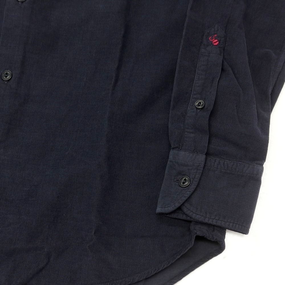 カジュアルシャツ ネイビー