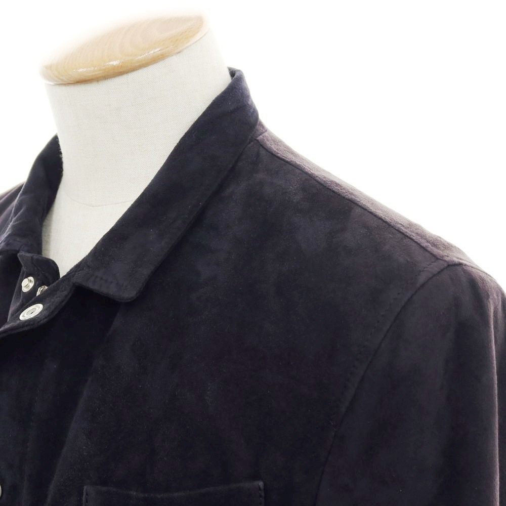 中古】ブルネロクチネリ Brunello Cucinelli スエード レザーブルゾン