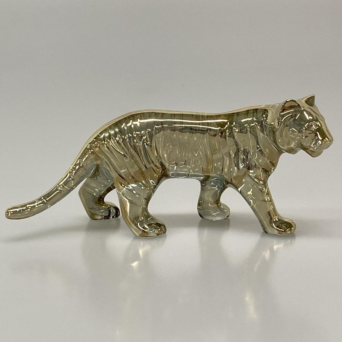 BACCARAT バカラ　虎　ゴールド★ Baccarat(バカラ) 小物美品 - ゴールド 置物/虎/ゾディアック - メルカリ