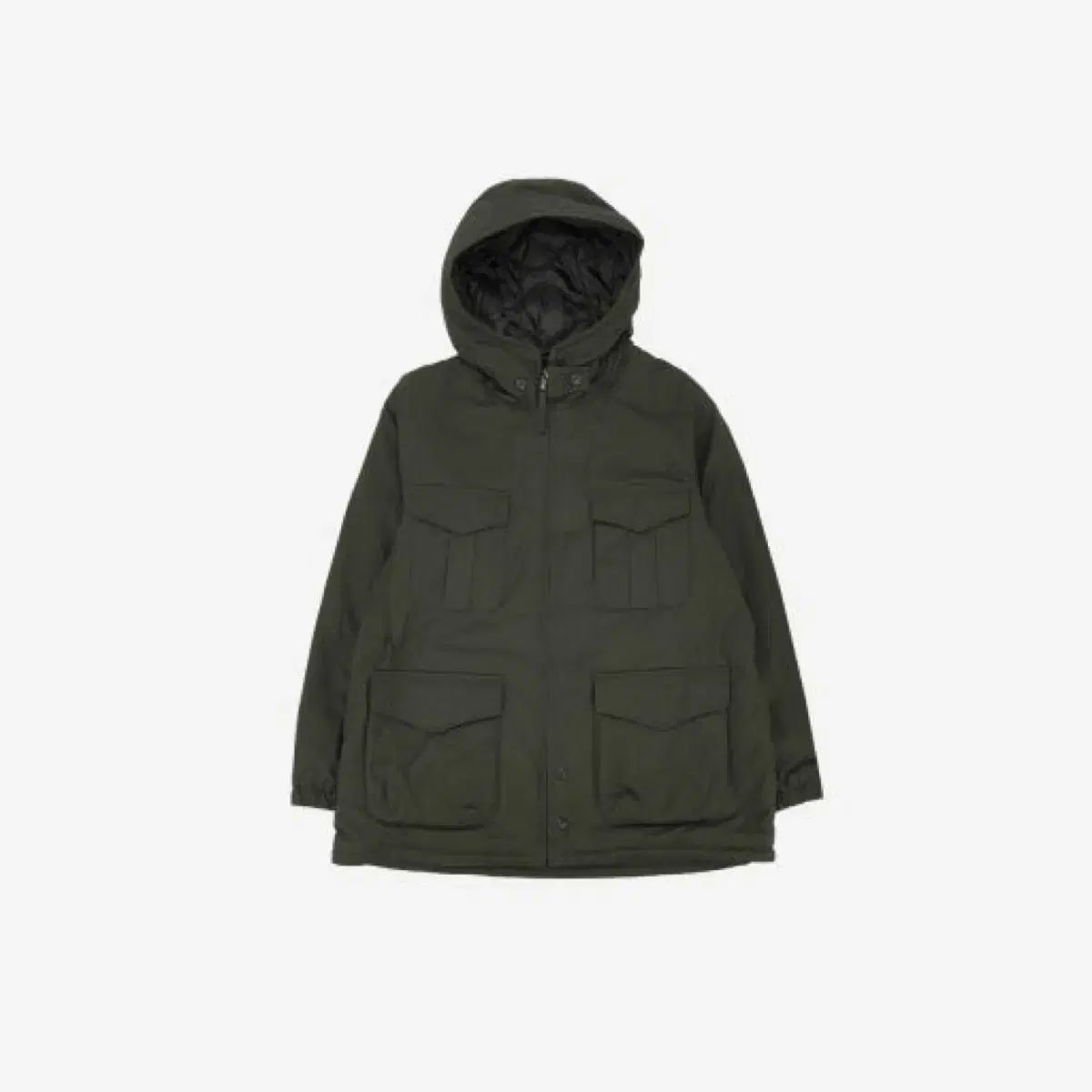 ユニクロ x エンジニアード ガーメンツ パフテック ユーティリティ ジャケット オリーブ XL