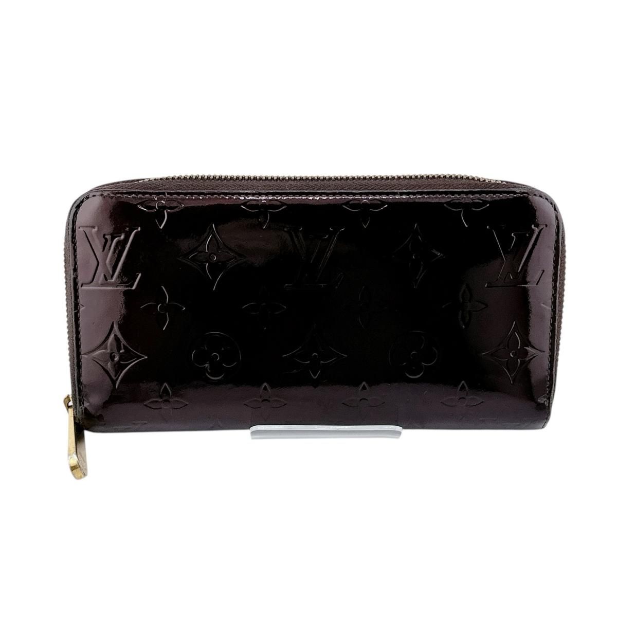 ルイヴィトン M 93575 モノグラム ラウンドファスナー ジッピーウォレット 長財布 LOUIS VUITTON マゼンタ