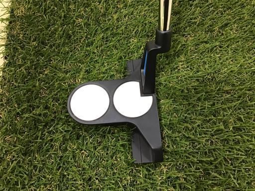 中古】 オデッセイ Ai-ONE TRI-BEAM 2-BALL BLADE CS 34インチ パター