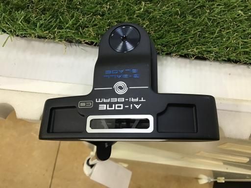中古】 オデッセイ Ai-ONE TRI-BEAM 2-BALL BLADE CS 34インチ パター