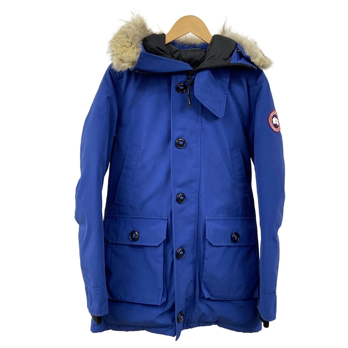 CANADA GOOSE カナダグース ダウンジャケット サイズM メンズ ブルック フィールド 2300 JM ブルー×黒 冬物