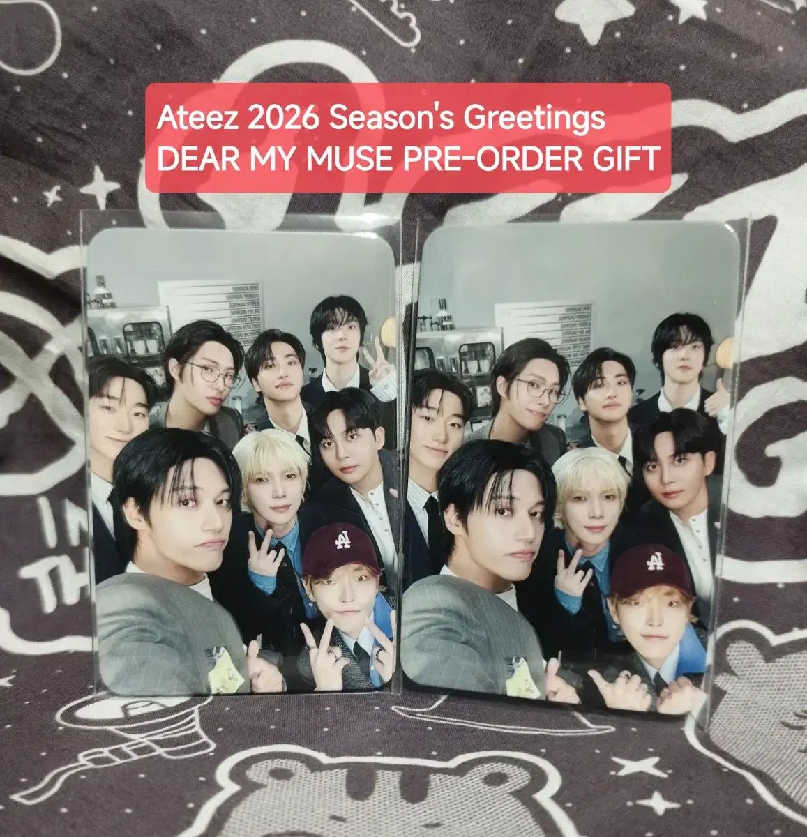 ATEEZ シーグリ2026 DEAR MY MUSE 特典 ポラロイド ウヨン