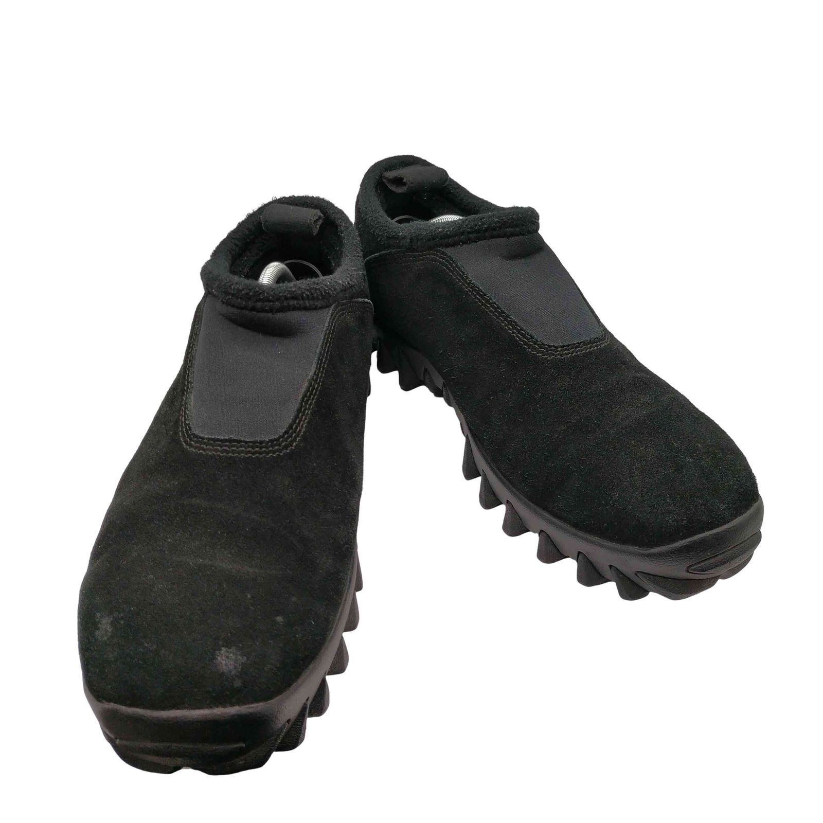 2/16まで限定 90sサロモン黒 スエード スノークロッグスリッポン サロモン SALOMON 90S CONTAGRIP Thinsulate Snow Clog コンタグリップ