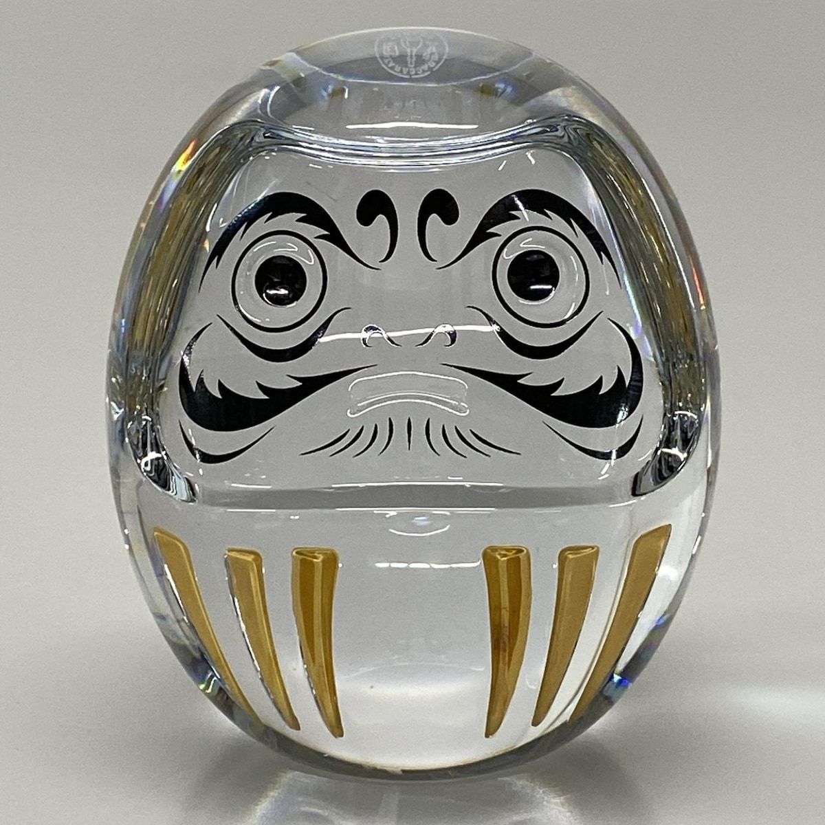 Baccarat バカラ 小物 - クリア×マルチ 置物|達磨|ダルマ