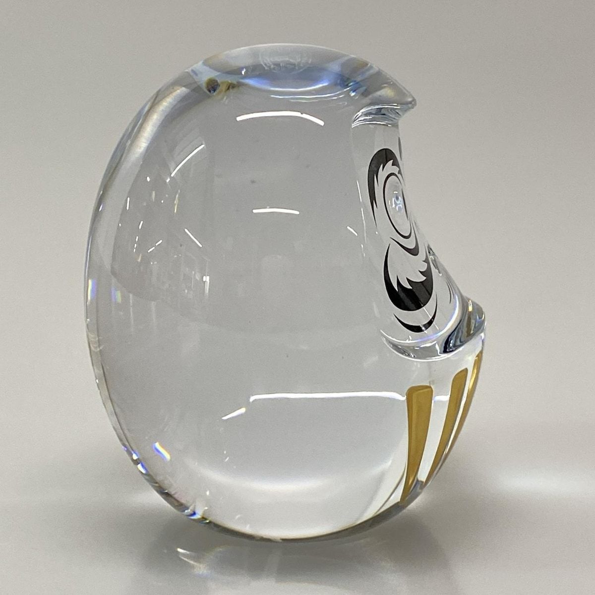 Baccarat バカラ 小物 - クリア×マルチ 置物|達磨|ダルマ