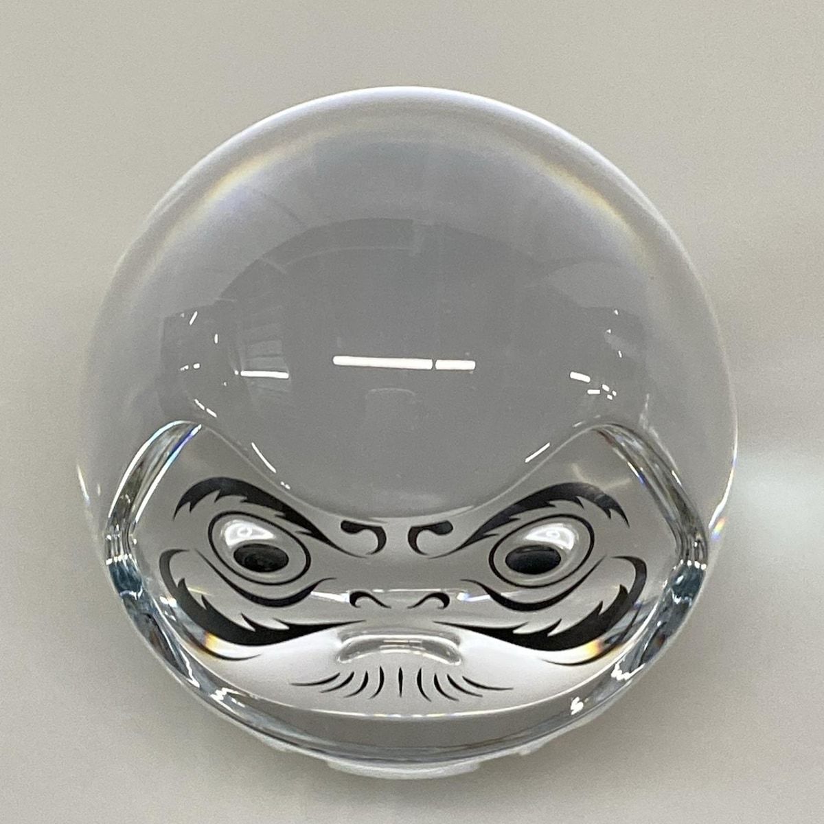 Baccarat(バカラ) 小物美品 - クリア×マルチ 置物/達磨/ダルマ - メルカリ