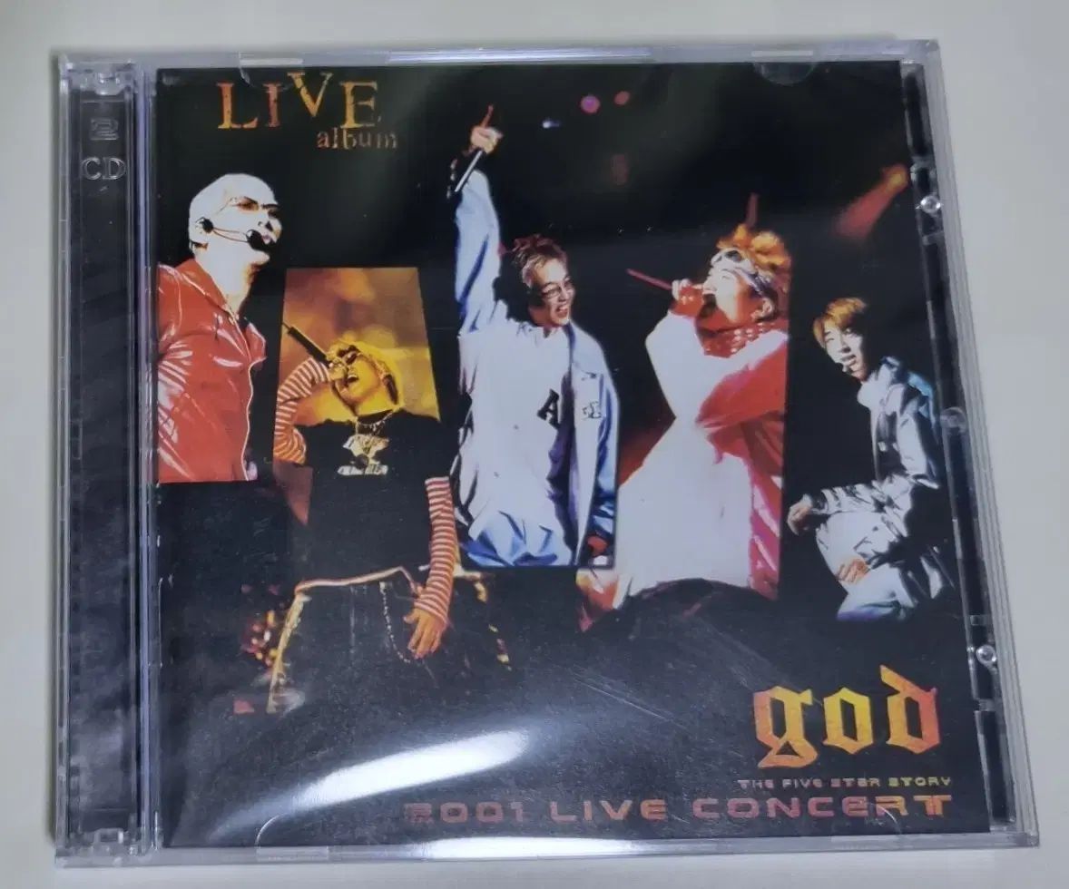 god 2001 ライブ LIVE コンサート アルバム ／ 未開封 2CD - メルカリ