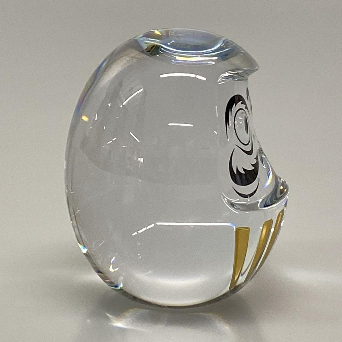 Baccarat(バカラ) 小物美品 - クリア×マルチ 置物/達磨/ダルマ - メルカリ