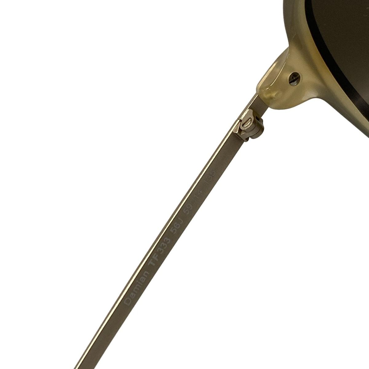 333 ダークブラウン×ベージュ×ゴールド