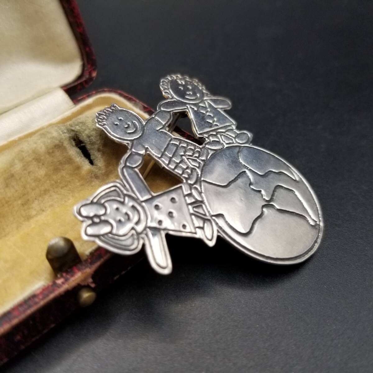 EFS メキシコ 925 シルバー Save The Children 手を繋ぐ子供たち