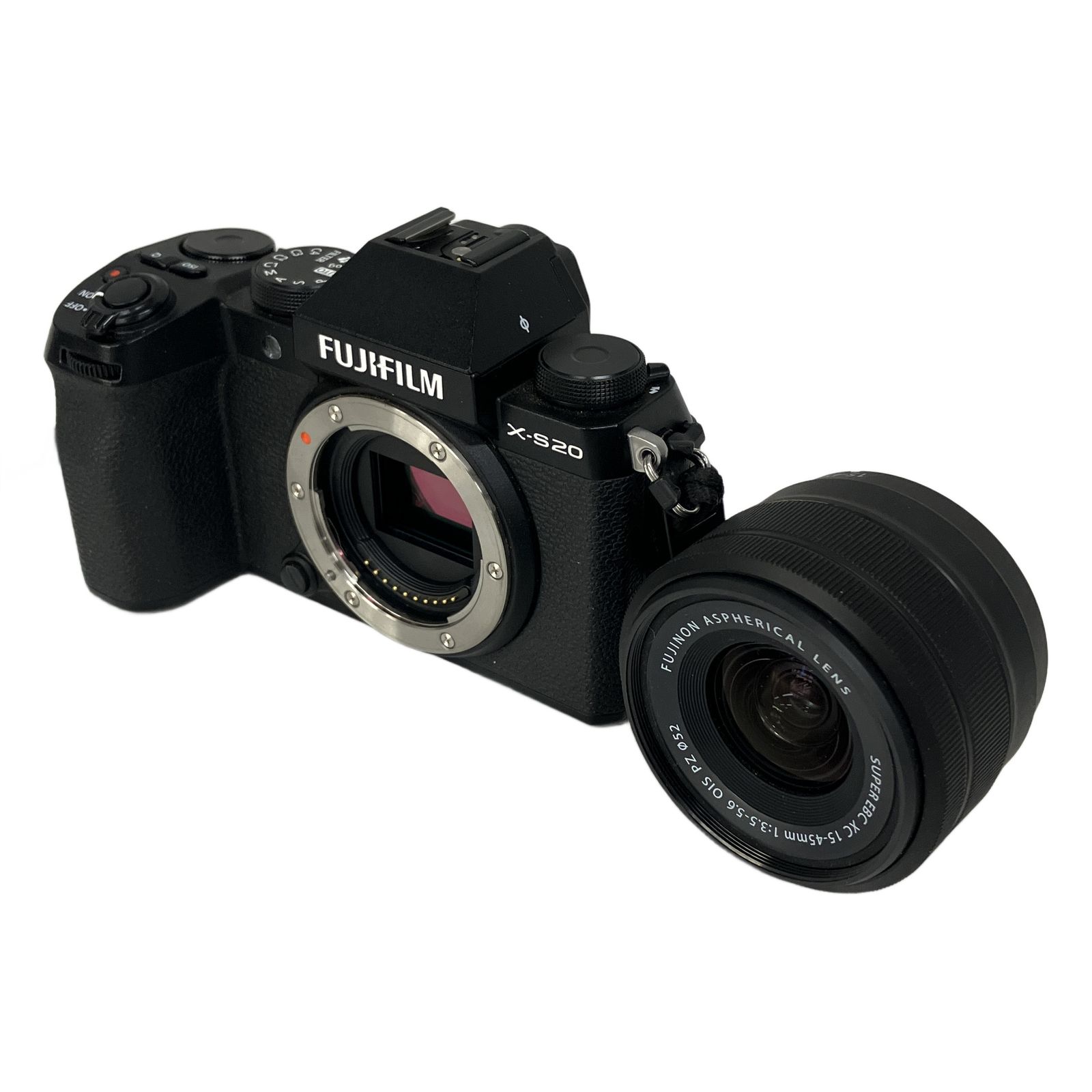 X-S 20 XC 15-45 mm F 3.5-5.6 OIS PZ レンズキット カメラ フジフィルム