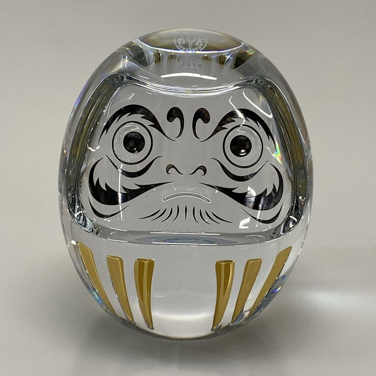 【美品】baccarat ダルマ　置物　※箱無し ダルマ | バカラ 日本