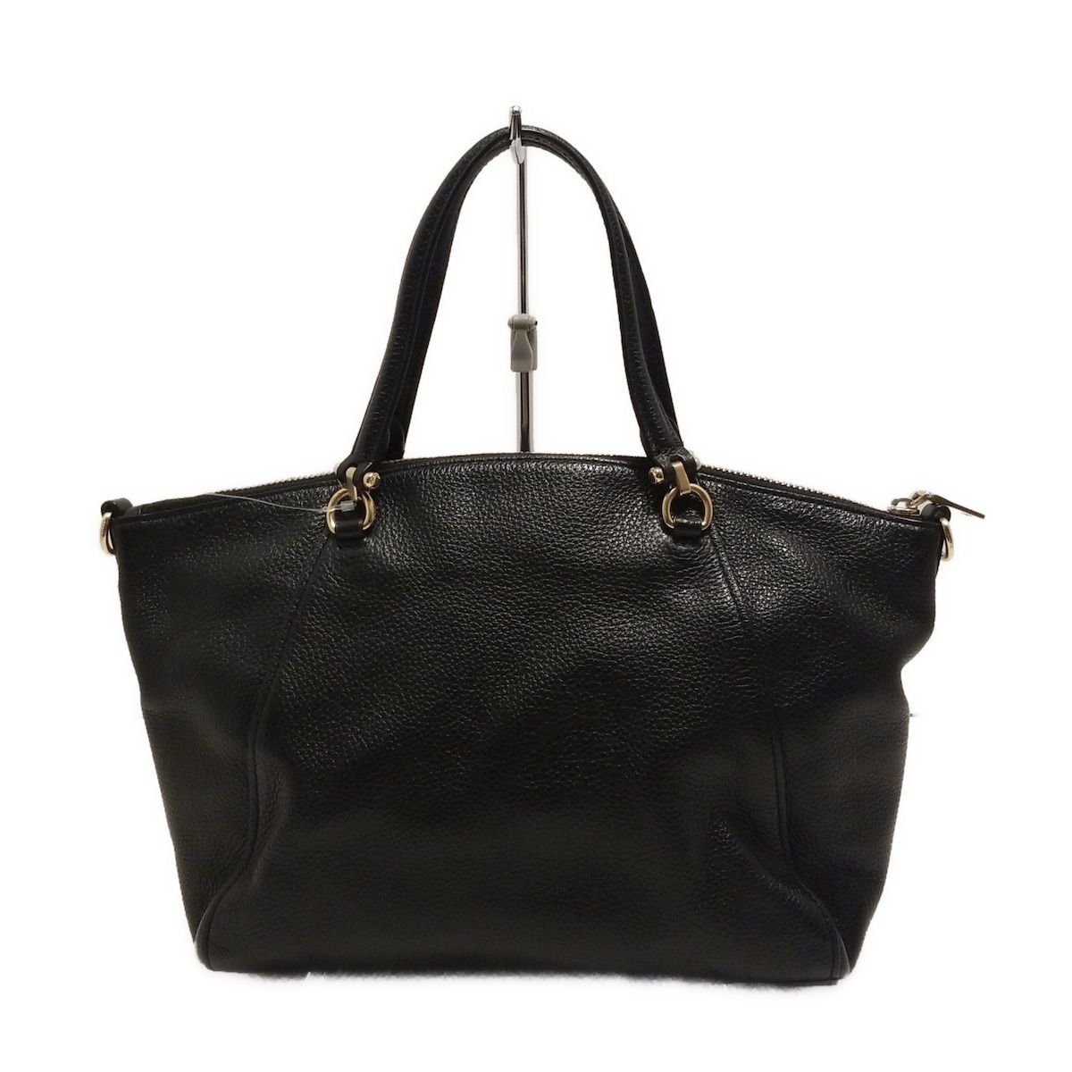 COACH(コーチ) ハンドバッグ ラグジュアリー ペブルド レザー 