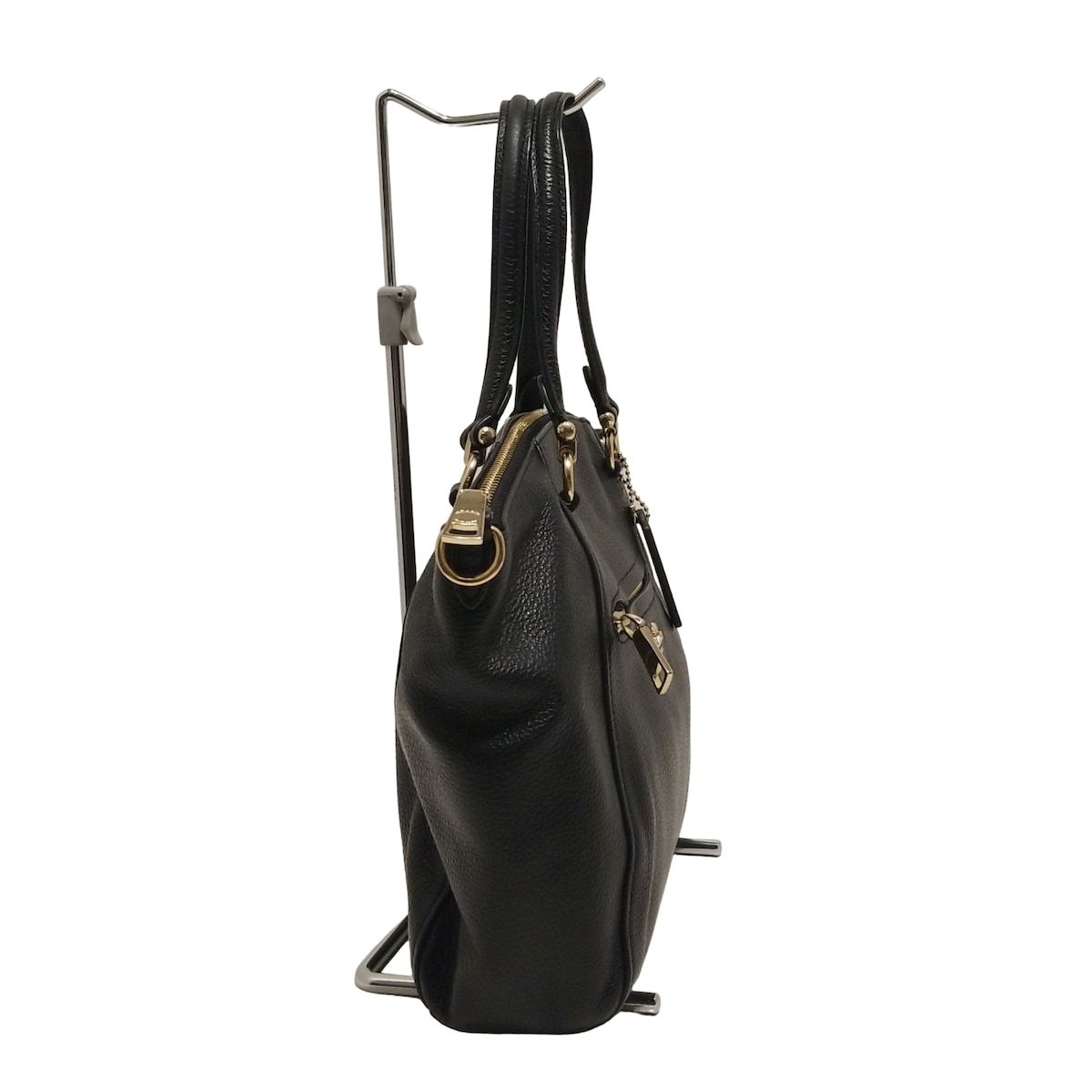 COACH(コーチ) ハンドバッグ ラグジュアリー ペブルド レザー 