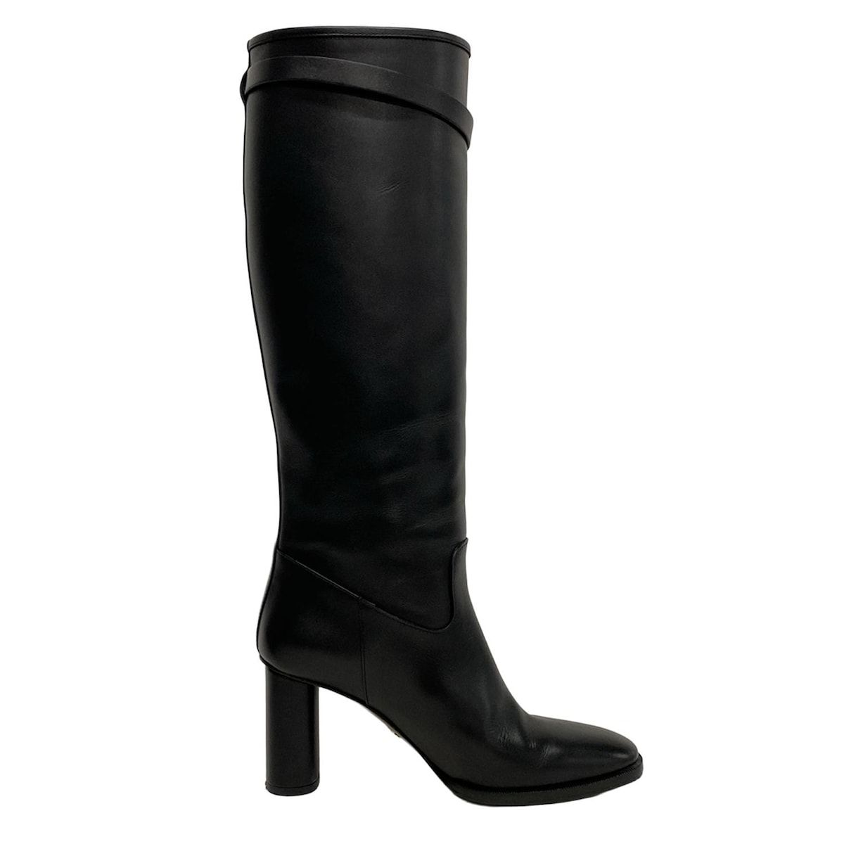 ディオール|クリスチャンディオール ロングブーツ 36 D レディース アンプラント 黒 CD金具|アウトソール張替済 高見え ロングブーツ 