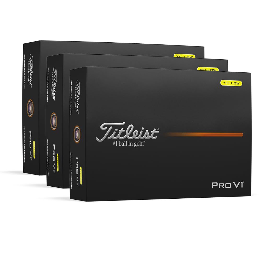 タイトリスト PRO V 1 2025 イエロー 3ダースセット 36球