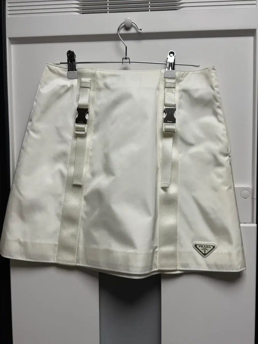 PRADA プラダ バックル ミニ スカート 38 size