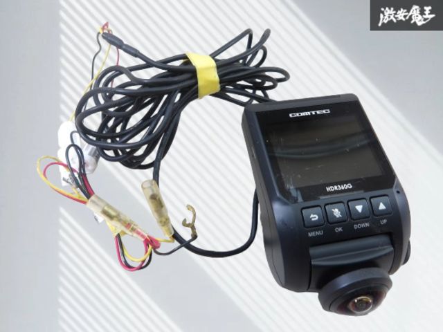 保証付】COMTEC コムテック HDR360G ドライブレコーダー ドラレコ 360