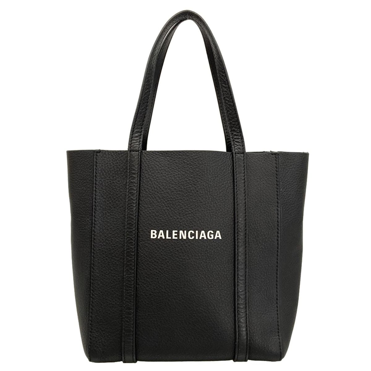 バレンシアガ トートバッグ エブリデイトートXXS 551815 黒 レザー