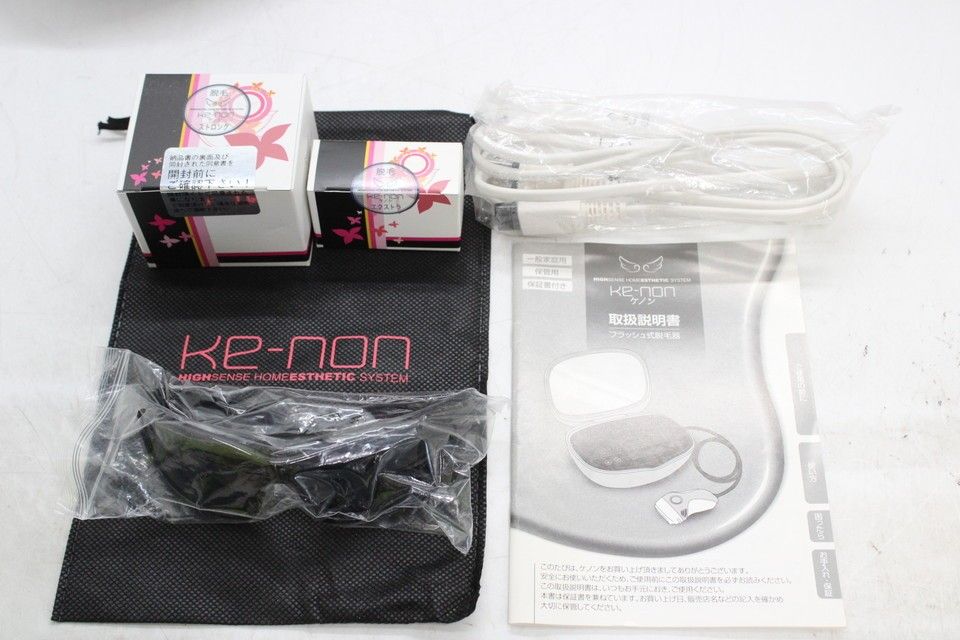 エムテック ケノン ver.6.2 カートリッジ× うち 脱毛器 フラッシュ式 ke-non 美容機器 -D-Z 12-byebye