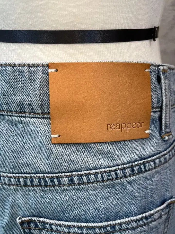  リアピーア reappear レディース デニム パンツ M | ストレートフィット その他 デニム ジーンズ