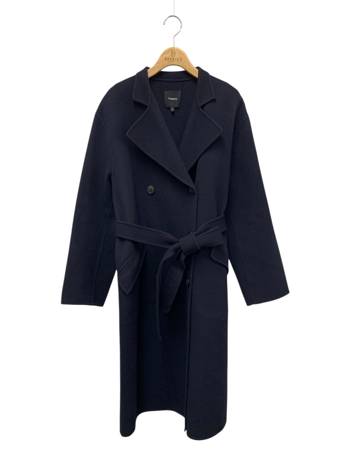 セオリー 01-1309603-890-901 コート P ネイビー ダブルブレスト