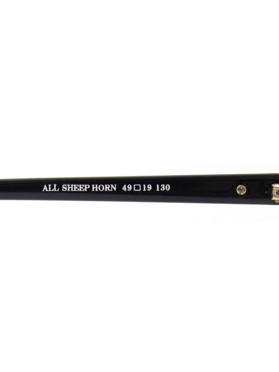 中村勘三郎 KN-2654 メガネ アッシュブラック/ゴールド シープホーン