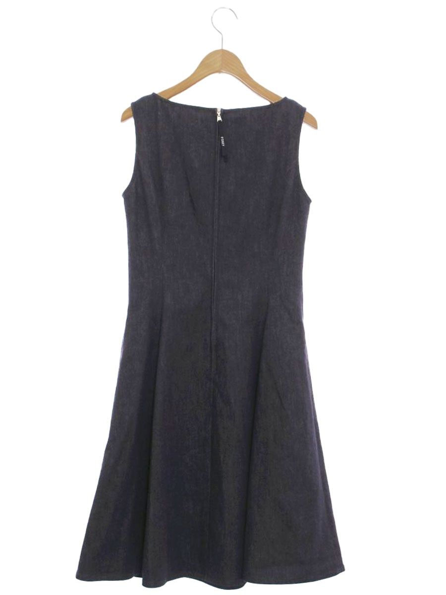 フォクシーニューヨーク Dress Narcisse 41003 ワンピース 38 ネイビー