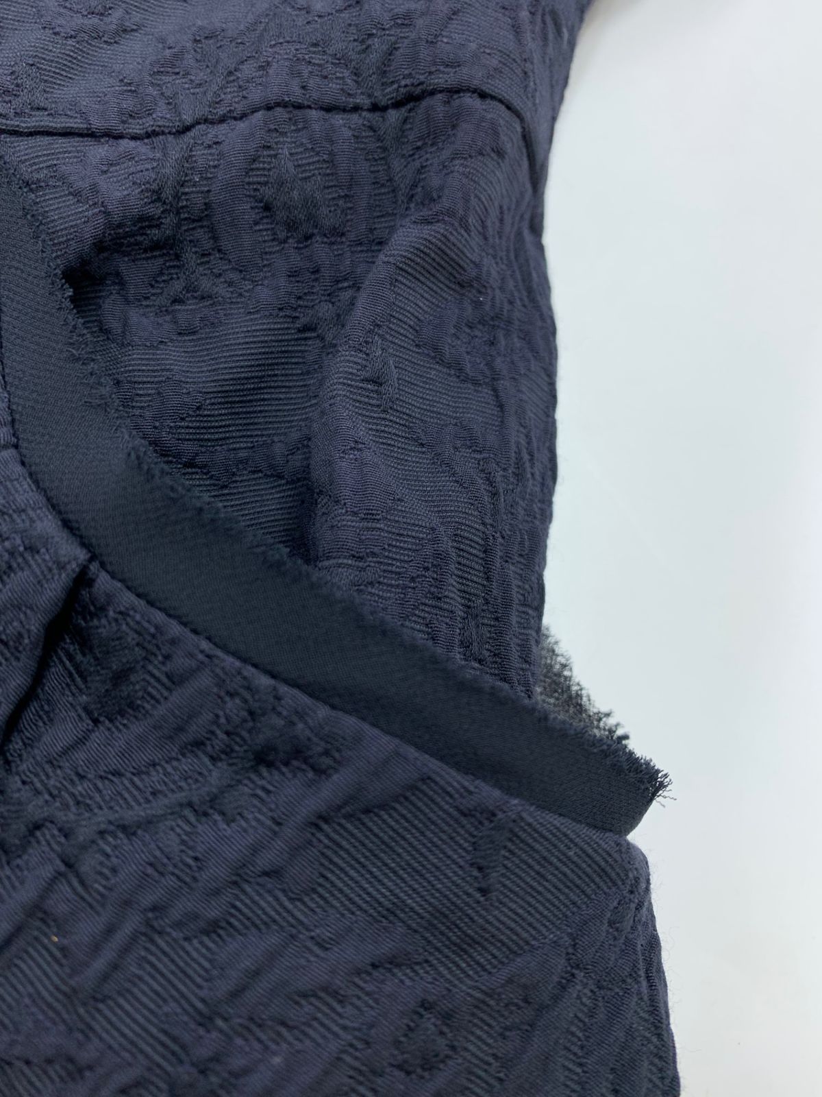  デイジーリン ドレス ワッフルレディ 06011 ワンピース 38 ネイビー ノースリーブ ひざ丈ワンピース