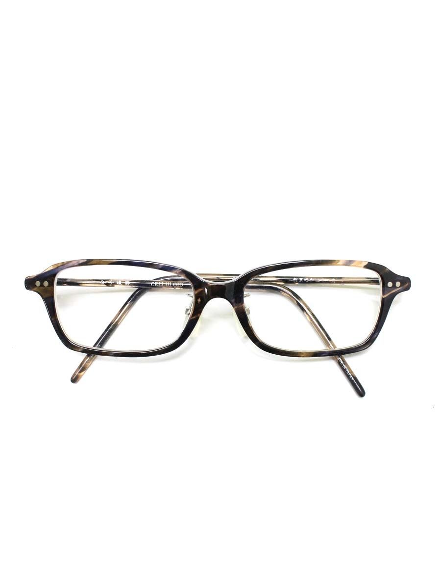 金子眼鏡 KC-44 メガネ ブラウン セルフレーム フルリム スクエアシェイプ