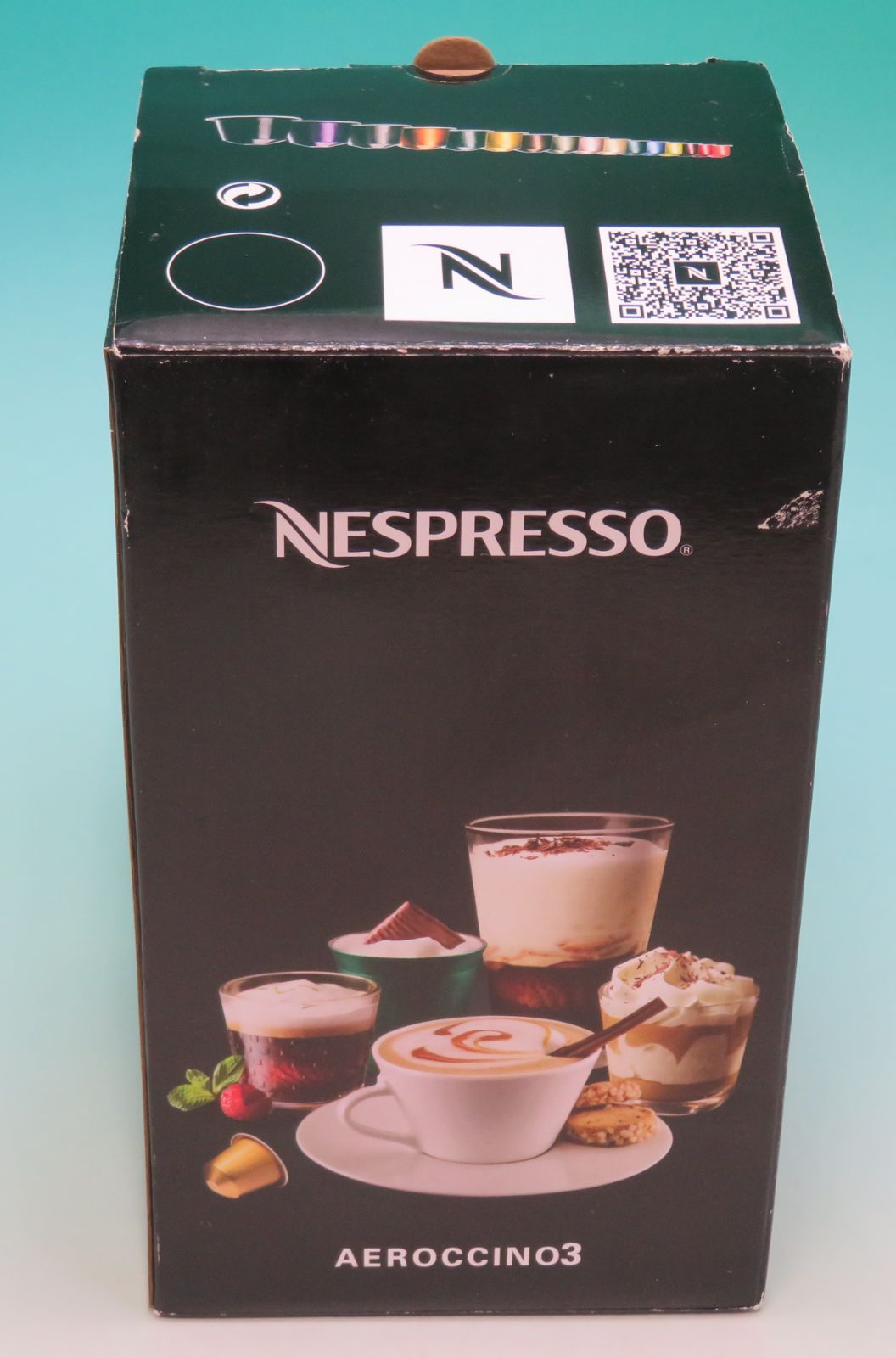 ネスプレッソ エアロチーノ3 ミルク加熱泡立て器 ブラック 3594-JP-BK コーヒーメーカー ♥ 保証書無し