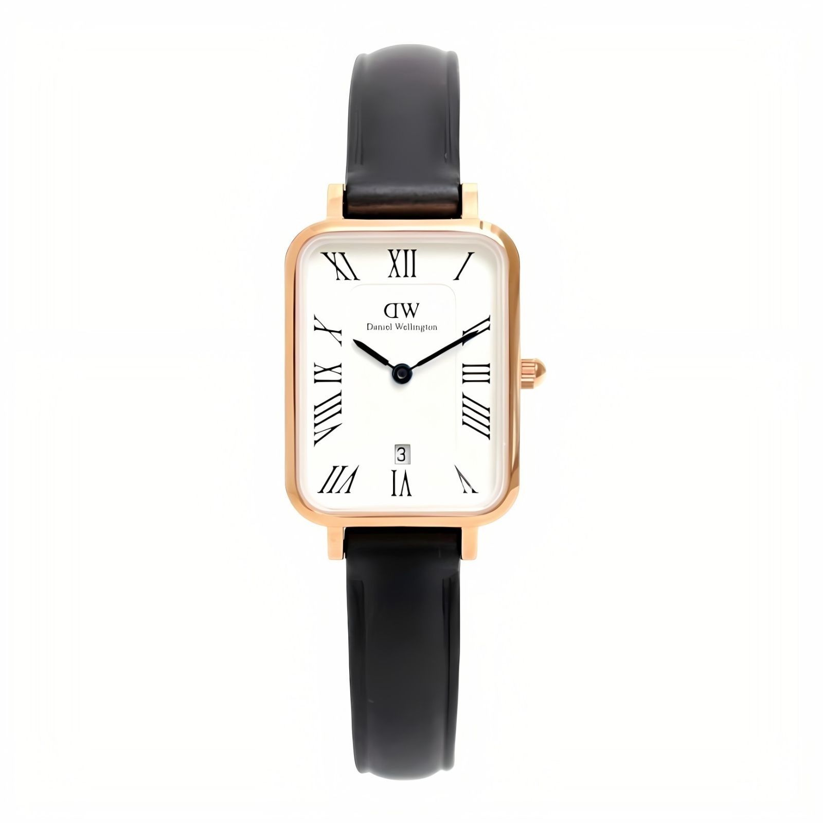 ギフト対応可 ダニエルウェリントン DANIEL WELLINGTON 腕時計 Quadro Roman Numerals Date Sheffield Rose G クオーツ アナログ ウォッチ ブランド おしゃれ プレゼント