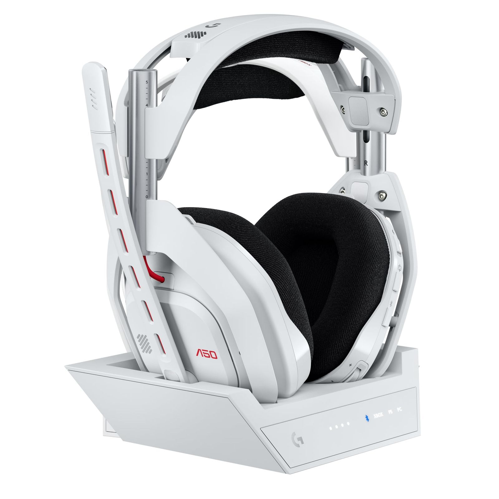 .co.jp Logicool G ゲーミングヘッドセット ASTRO A 50 ワイヤレス ヘッドセット ベースステーション WL-003-WH ミックスアンプ ホワイト オーディオ入力切替のみ対応