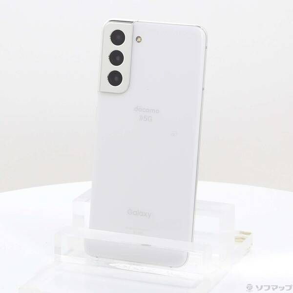 品〕 Galaxy S21 5G 256GB ファントムホワイト SC-51B docomoロック 