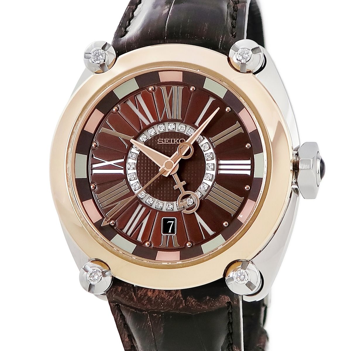 セイコー 腕時計 SBLM 008 8 L 36-00 D 0 鑑定済み ブランド