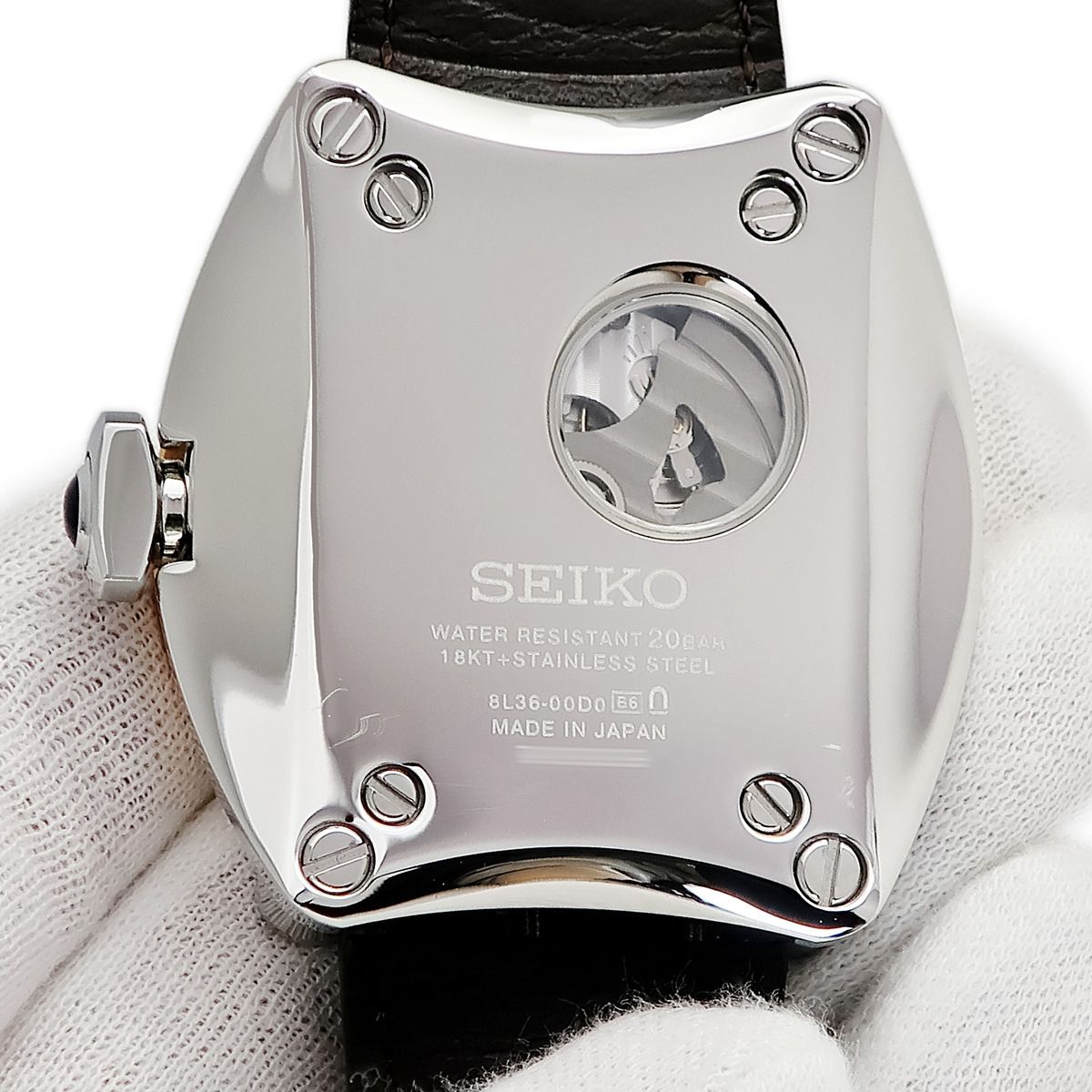 セイコー 腕時計 SBLM 008 8 L 36-00 D 0 鑑定済み ブランド 限定デザイン ライトアウター