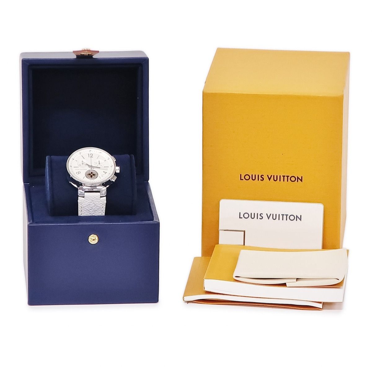  ルイヴィトン 腕時計 Q 8 D 10 Z 鑑定済み ブランド 腕時計(クォーツ) 腕時計(アナログ)