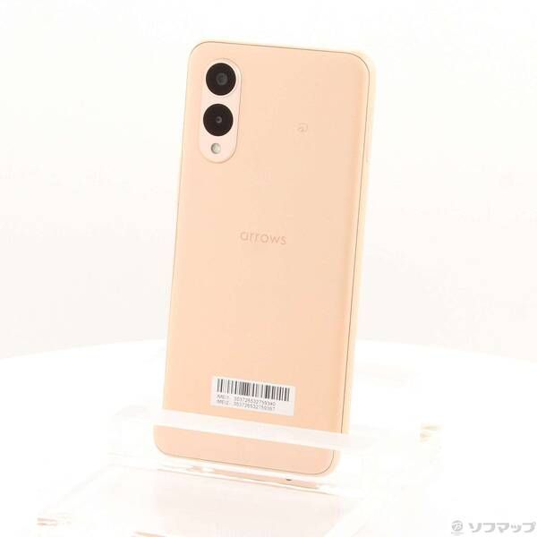 中古品〕 arrows We2 64GB ライトオレンジ FCG02 au SIMフリー【349