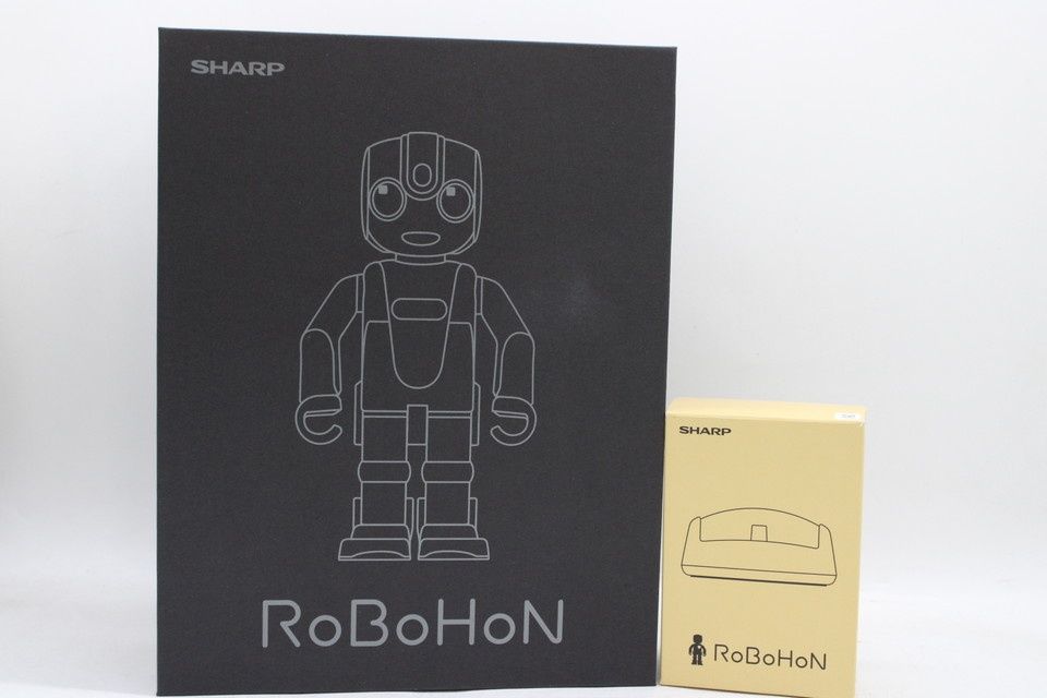 良品 シャープ ロボホン SR-06M-T 洋服＆シール付き モバイル型