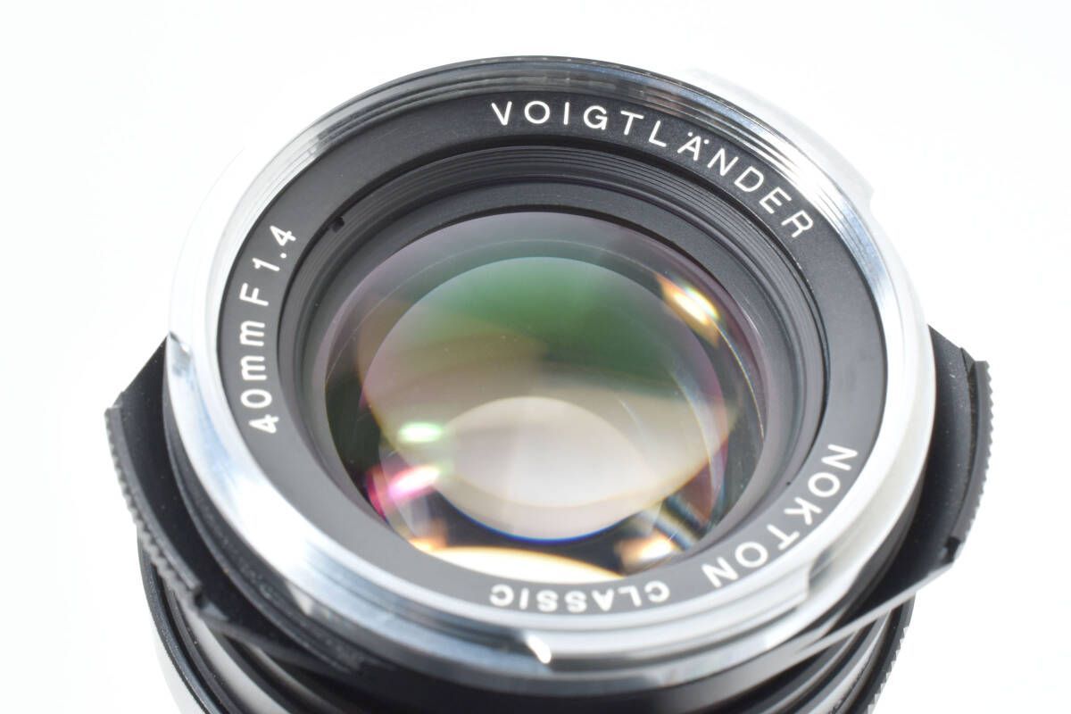  フォクトレンダー Voigtlander NOKTON CLASSIC 40 MM F 1.4 MC VM 交換レンズ L 27 7437 その他 カメラ