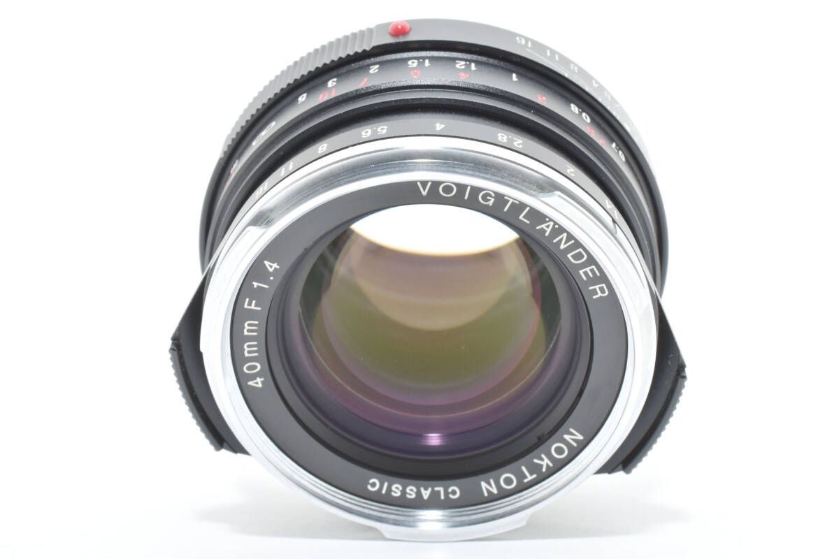 フォクトレンダー Voigtlander NOKTON CLASSIC 40 MM F 1.4 MC VM 交換レンズ L 27 7437