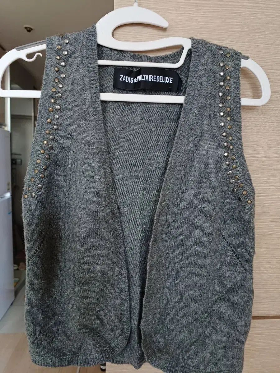 ZADIG-VOLTAIRE ザディグ エ ヴォルテール スタッズ ニット ベスト