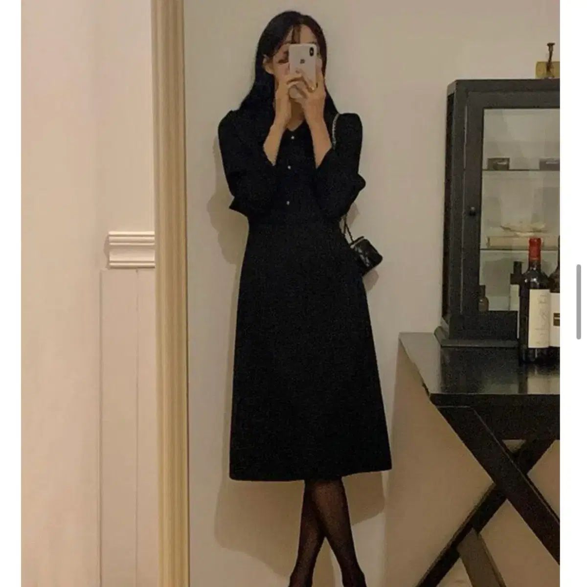 ベニト アデル ブーケ ツイード Aライン ONE PIECE